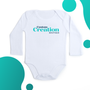 Body de bébé à manches longues brodé
