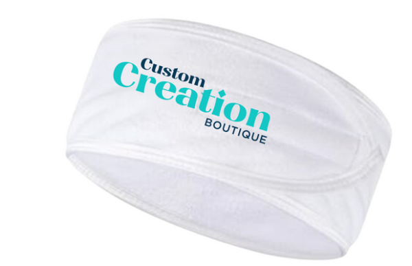 Bandeau de spa avec bande magique pour maquillage et les soins du visage